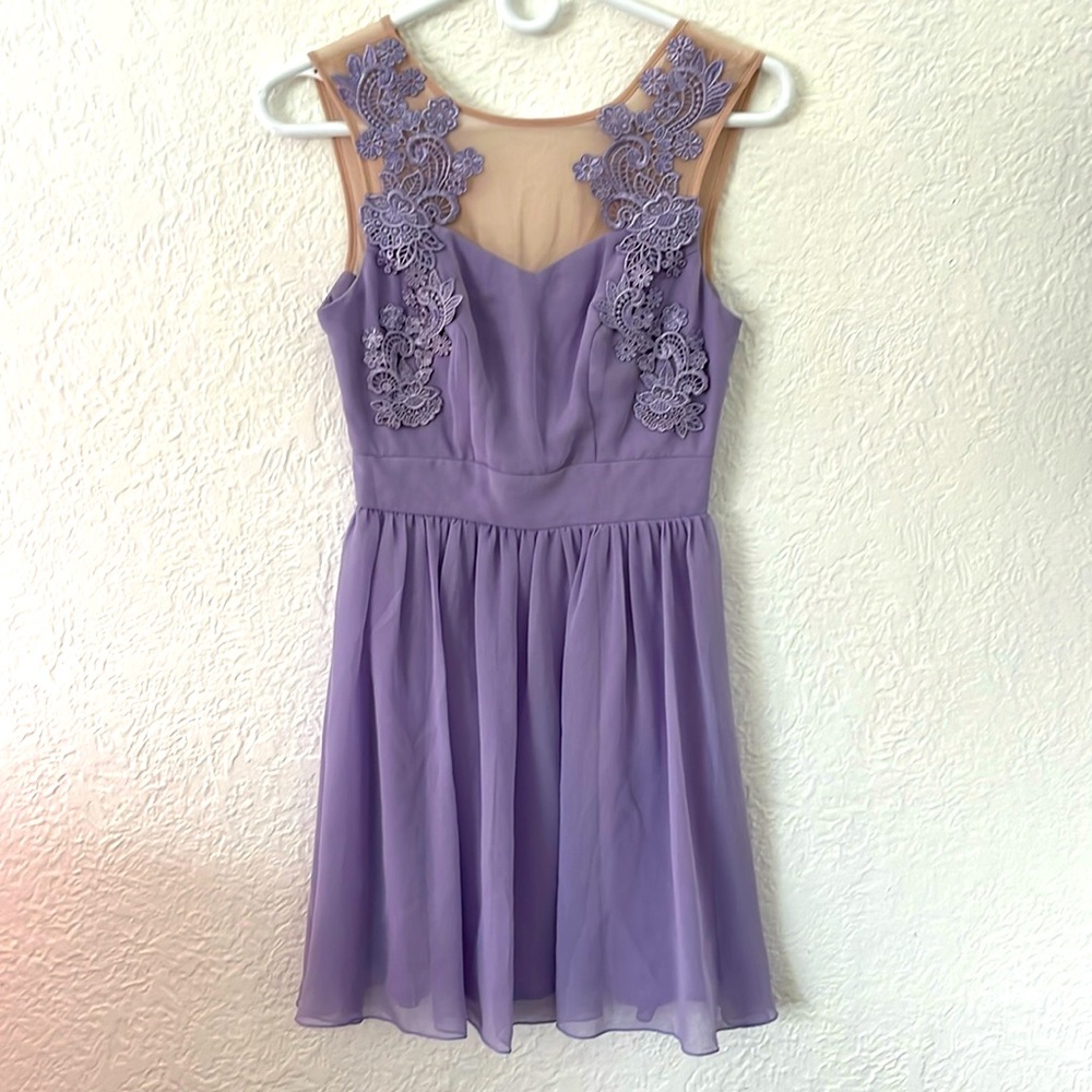 ASOS Petite Lavender Dress